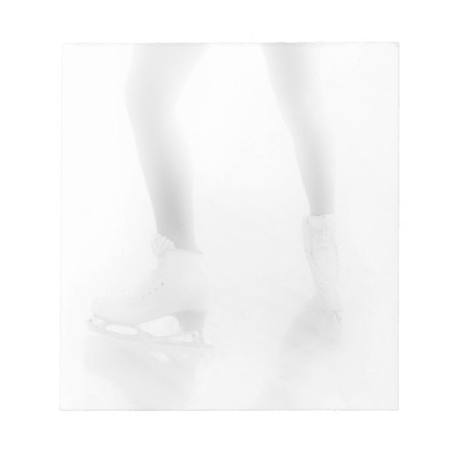 Ice Skaten Notizblock (Vorderseite)