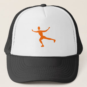 Ice Skaten - Orange Truckerkappe