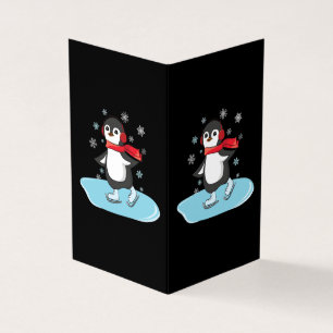 Ice Skaten Penguin