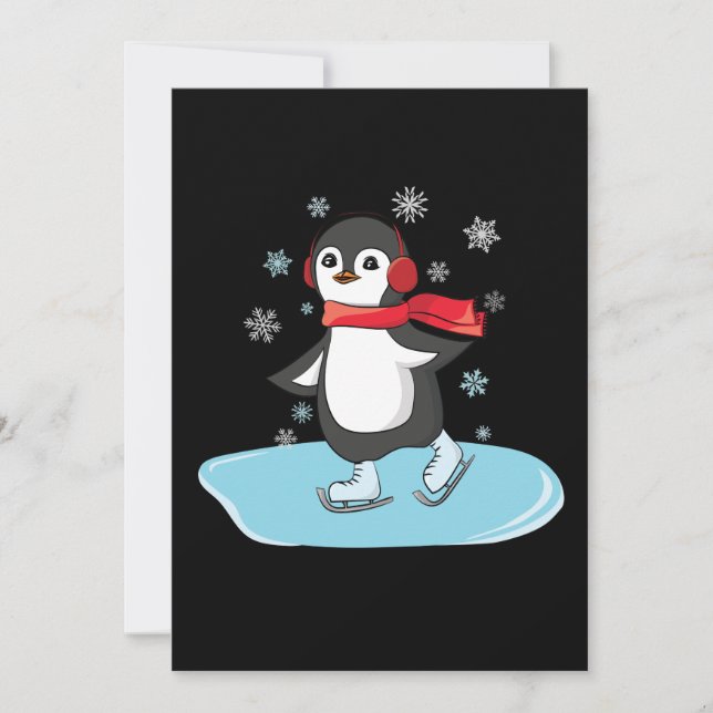 Ice Skaten Penguin (Vorderseite)