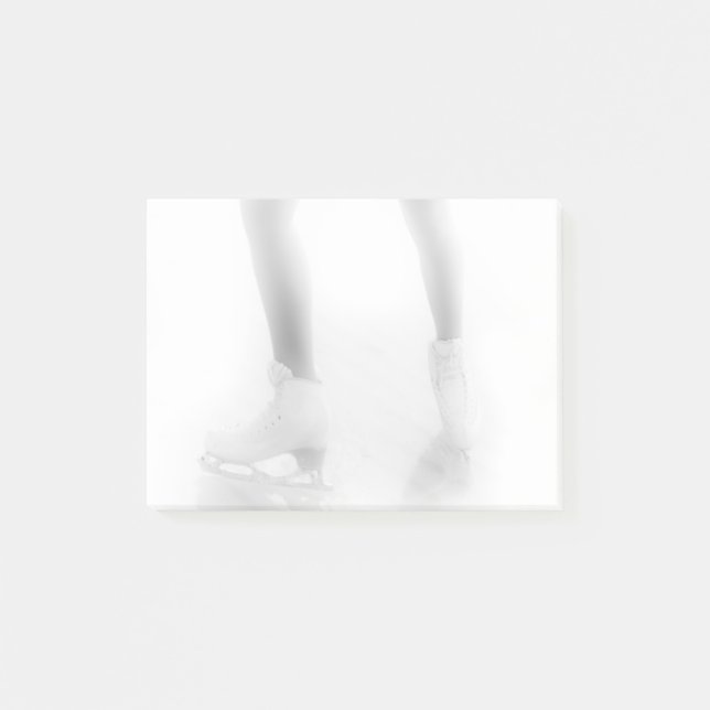 Ice Skaten Post-it Klebezettel (Vorderseite)