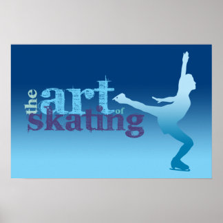 Ice Skaten Poster