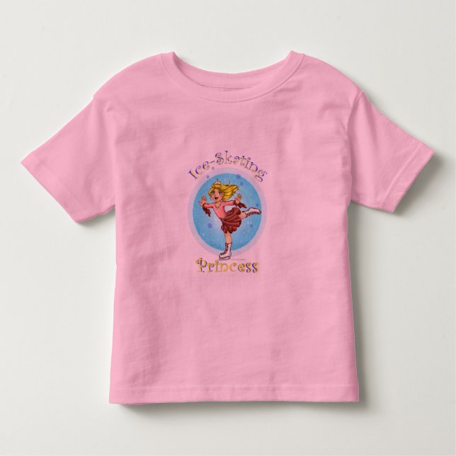 Ice-Skaten-Princess-T - Shirt (Vorderseite)