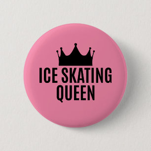 Ice Skaten Queen - Ice Skaten Button