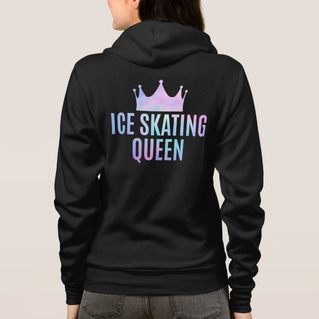 Ice Skaten Queen - Ice Skaten Lovers Hoodie (Rückseite)