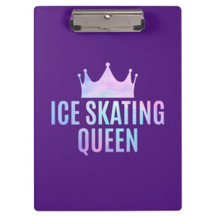 Ice Skaten Queen - Ice Skaten Lovers Klemmbrett