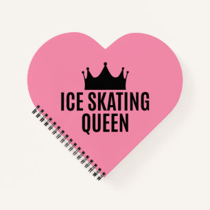 Ice Skaten Queen - Ice Skaten Notizbuch