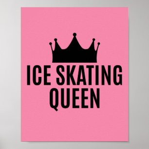 Ice Skaten Queen - Ice Skaten Poster