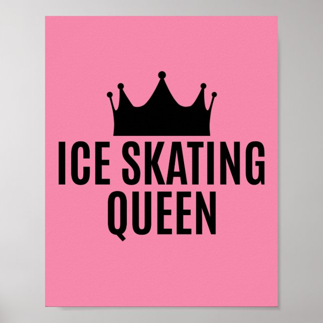 Ice Skaten Queen - Ice Skaten Poster (Vorne)