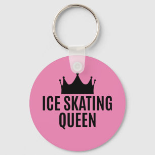 Ice Skaten Queen - Ice Skaten Schlüsselanhänger