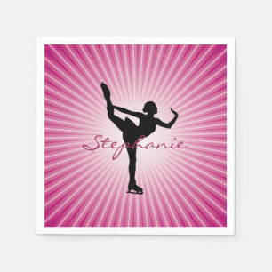 Ice Skaten/Skaten Paper Party Napkin Serviette