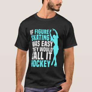 Ice-Skaten-Skater Abbildung Skaten, leicht aufrufe T-Shirt