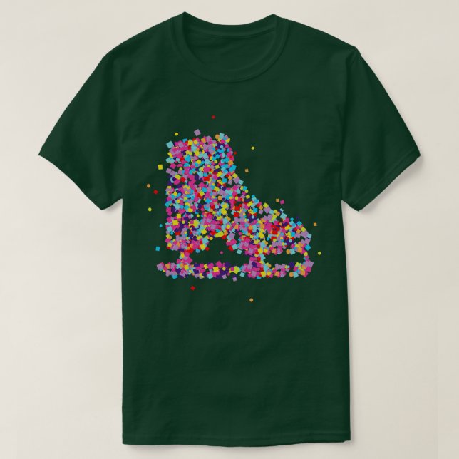 Ice Skaten T-Shirt (Design vorne)