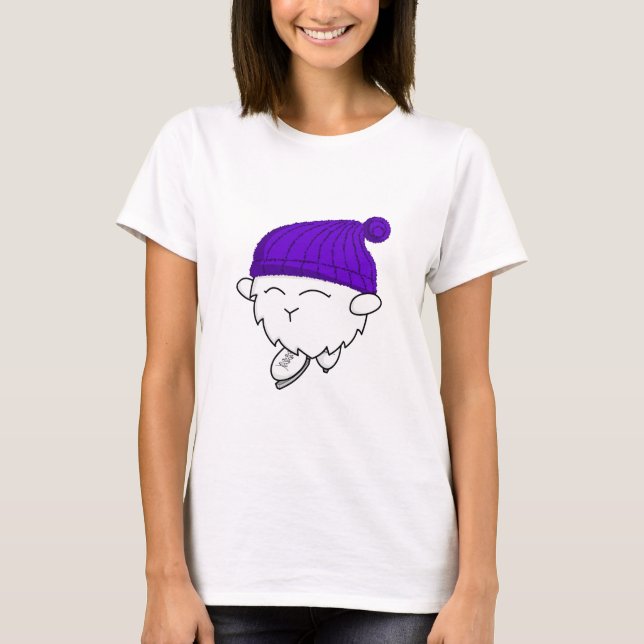 Ice Skaten T-Shirt (Vorderseite)