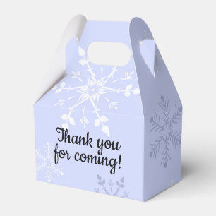 Ice Skaten Winter Wonderland Birthday Favor Box Geschenkschachtel