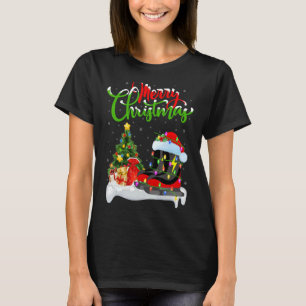 Ice Skaten Xmas Dekorationen Ice Skaten Christm T-Shirt
