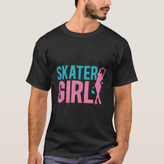 Ice Skater Girl Figure Skaters Skaten (Thema) T-Shirt