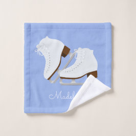 Ice Skates Towel  Waschlappen