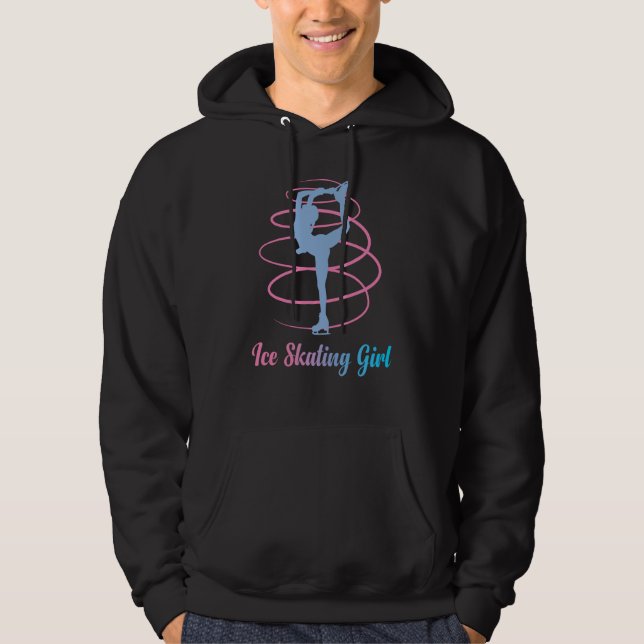 Ice Skating Dance Figure Turn 360 Degrees Hoodie (Vorderseite)