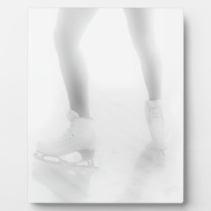 Ice skating fotoplatte