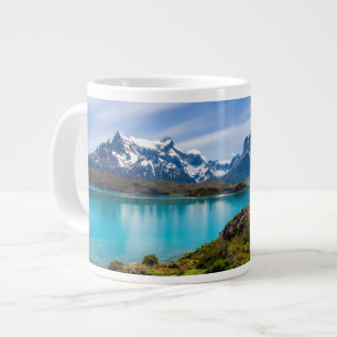 Ice & Snow Lake Pehoe, Patagonia, Chile Jumbo-Tasse