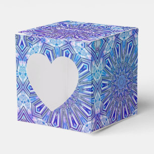 Ice Star Kaleidoskop Muster Herz-Gabe Box Geschenkschachtel