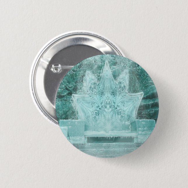 Ice Throne - Button (Vorne & Hinten)