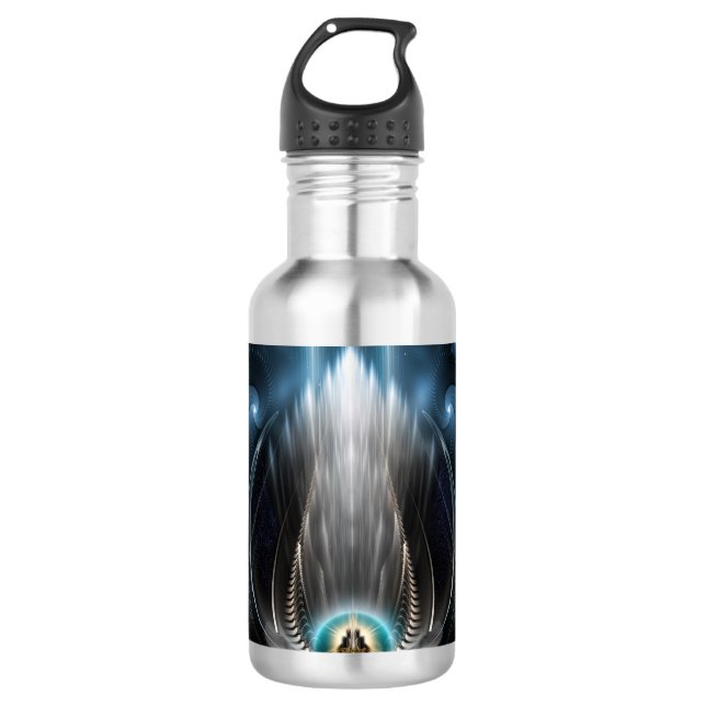 Ice-Vision der Kaiserlichen Digitalen Kunst Trinkflasche (Vorderseite)