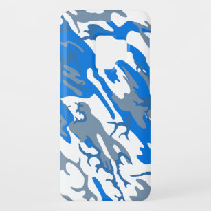 Ice Water Blue Camouflage Telefoncase Case-Mate Samsung Galaxy S9 Hülle