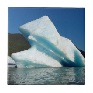 Iceberg am Mendenhall See in Alaska Fliese