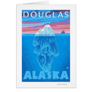 Iceberg Cross Section - Douglas, Alaska