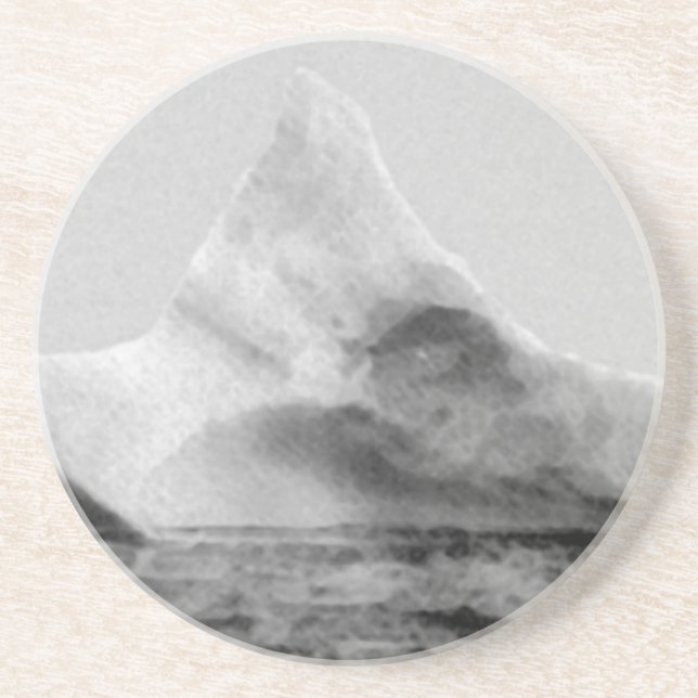 Iceberg, der die Titanic sank Getränkeuntersetzer (Vorne)