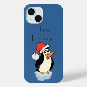 Iceberg Floating Pinguin Happy Holidays Case-Mate iPhone Hülle