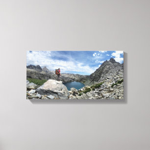 Iceberg Lake - Ansel Adams Wilderness - Sierra Leinwanddruck