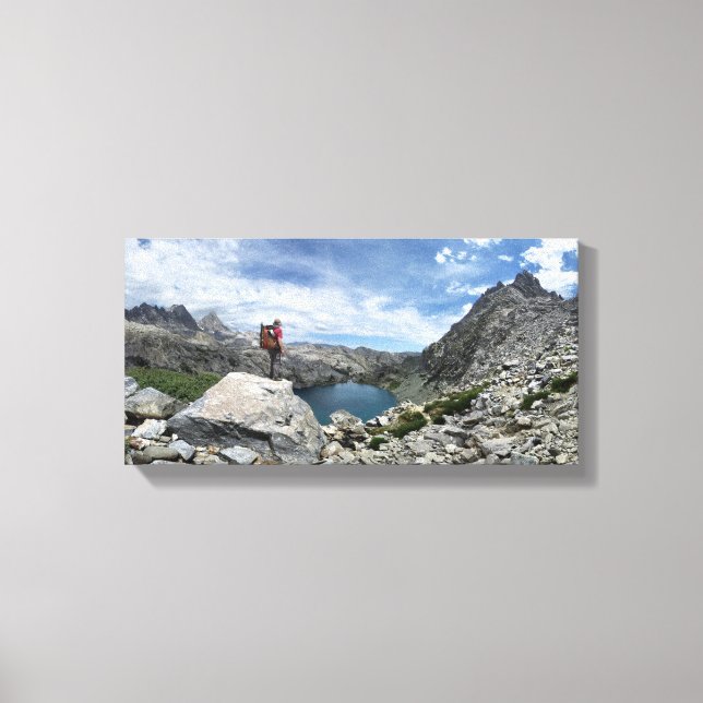 Iceberg Lake - Ansel Adams Wilderness - Sierra Leinwanddruck (Vorderseite)