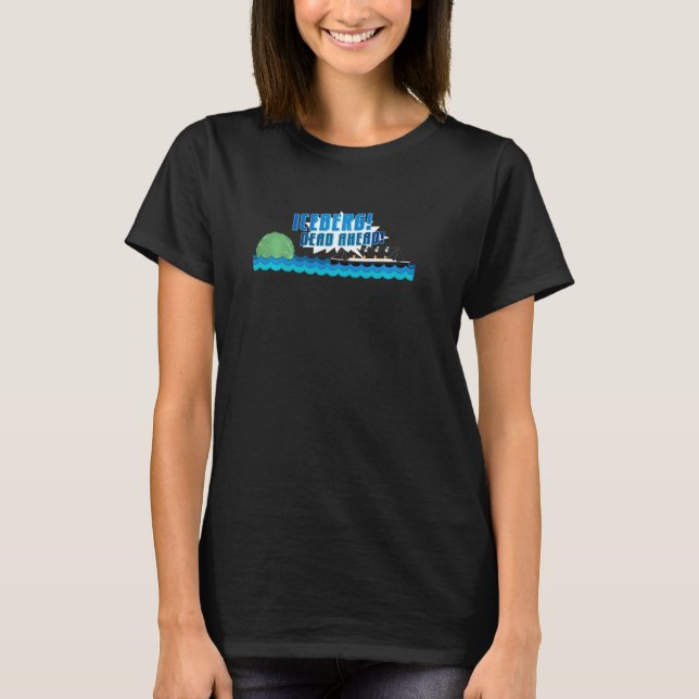 Iceberg Lettuce Vegane Kleidung für Frauen oder ic T-Shirt (Vorderseite)