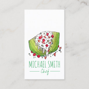 Iceberg Lettuce Wedge Salad Food Caterer Koch Visitenkarte