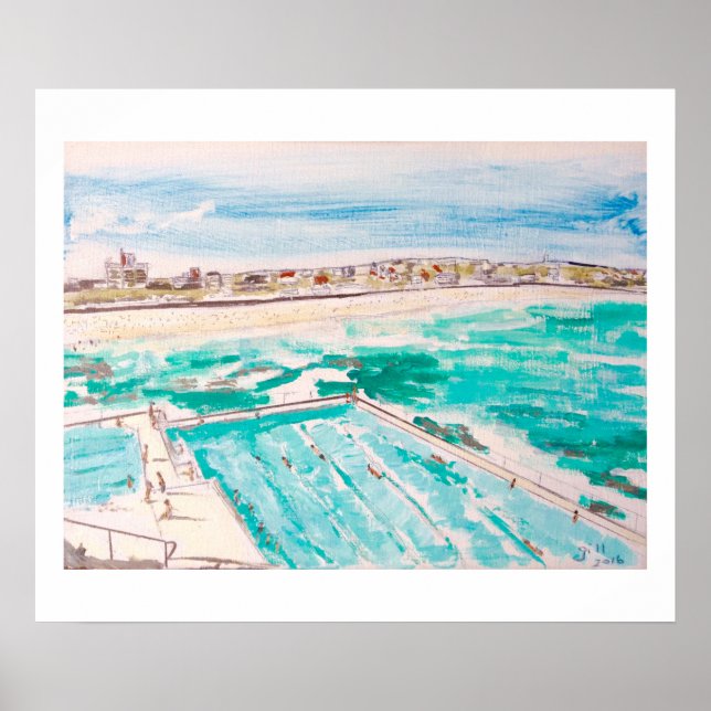 Icebergs-Bondi Poster (Vorne)