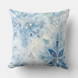 Icebound Fantasy Realm Winter Kissen