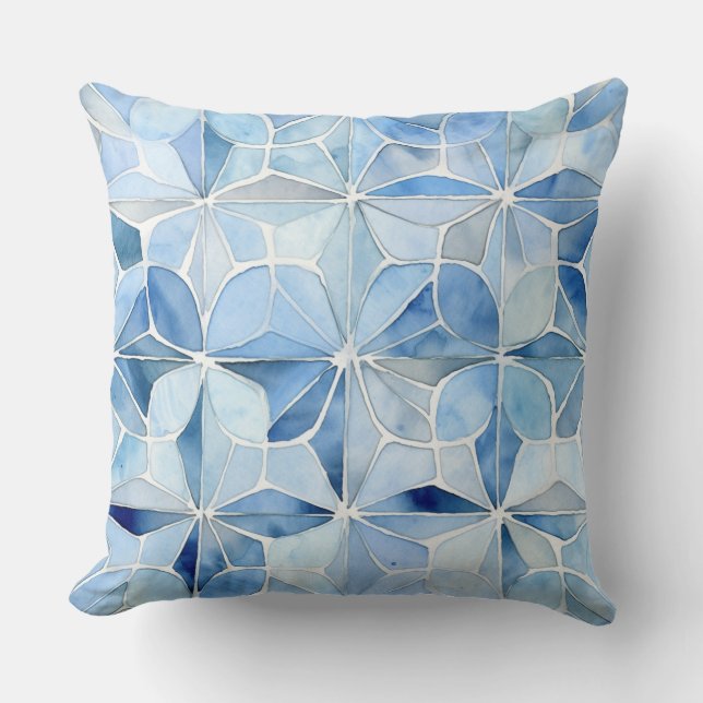 Icebound Fantasy Realm Winter Kissen (Vorderseite)