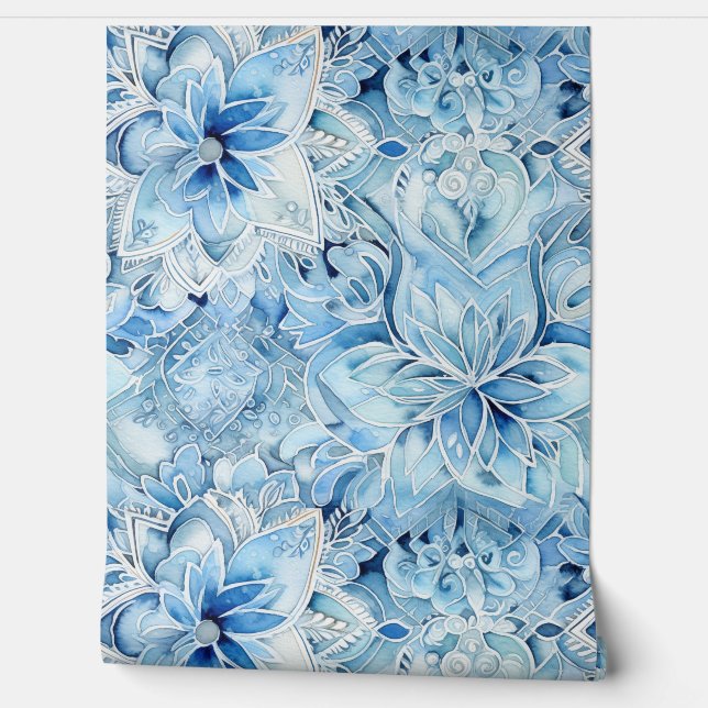 Icebound Fantasy Realm Winter Tapete (Abrollen)