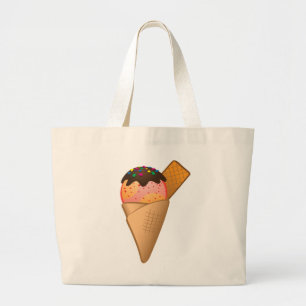 Icecream Jumbo Stoffbeutel