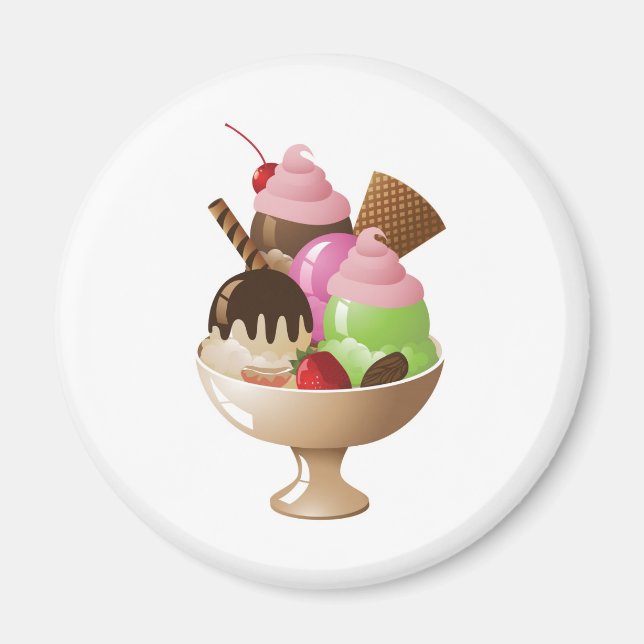 IceCreamSundae Magnet (Vorne)