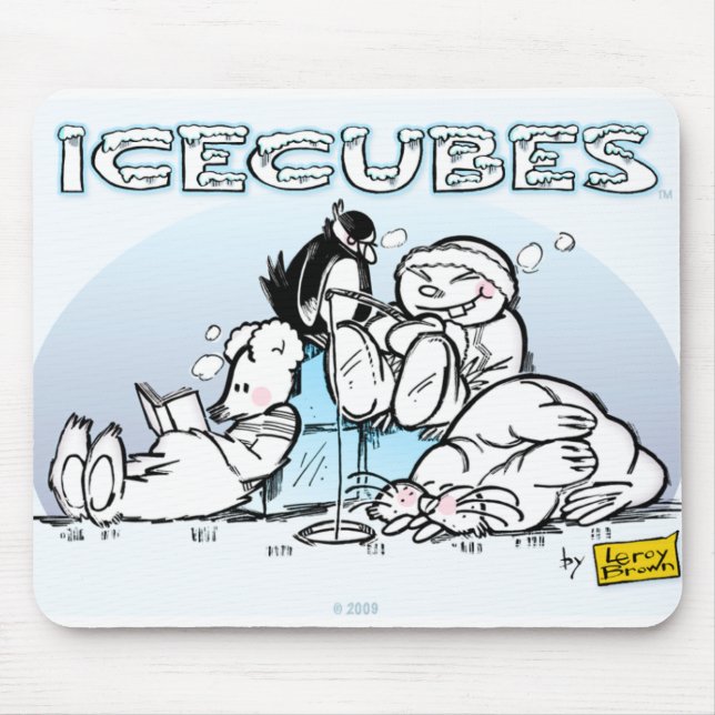 ICECUBES die Mausunterlage! Mousepad (Vorne)