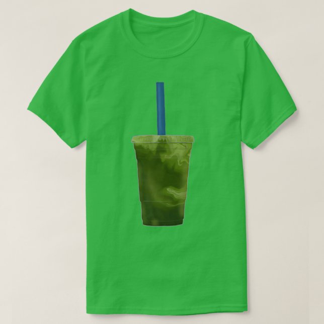 Iced Matcha Latte T-Shirt (Design vorne)