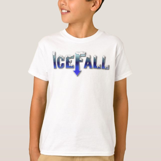 IceFall-Ringer-T-Shirt T-Shirt (Vorderseite)