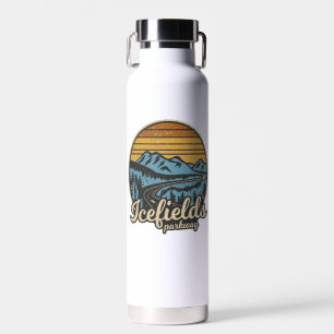 Icefields Parkway Alberta Canada Retro Trinkflasche