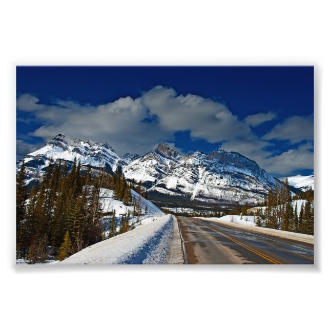 Icefields Parkway Canadian Rockies Canada Fotodruck (Vorne)