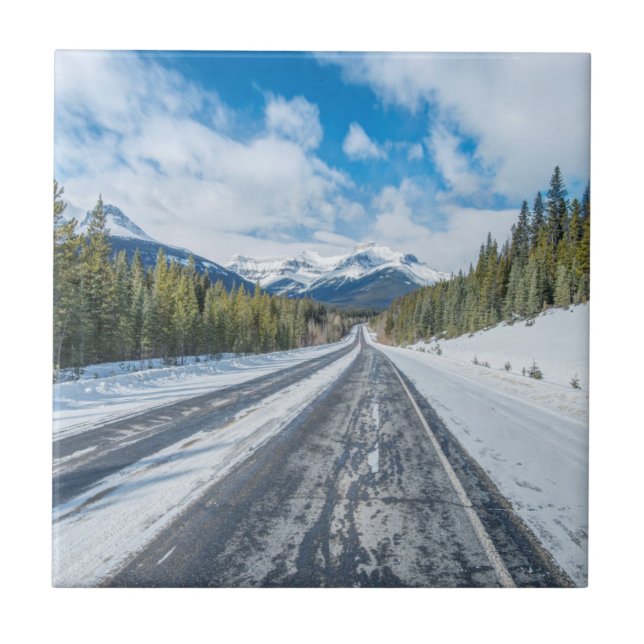 Icefields Parkway Fliese (Vorderseite)