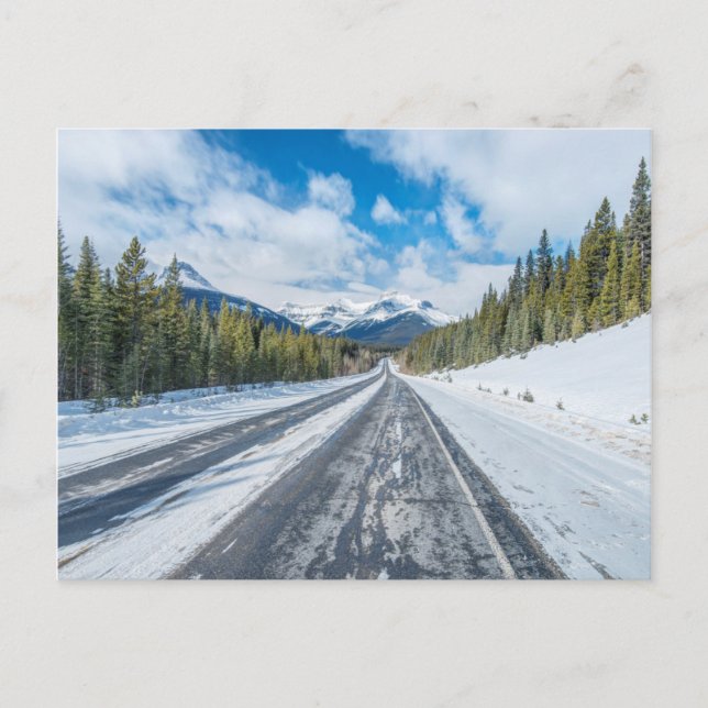 Icefields Parkway Postkarte (Vorderseite)